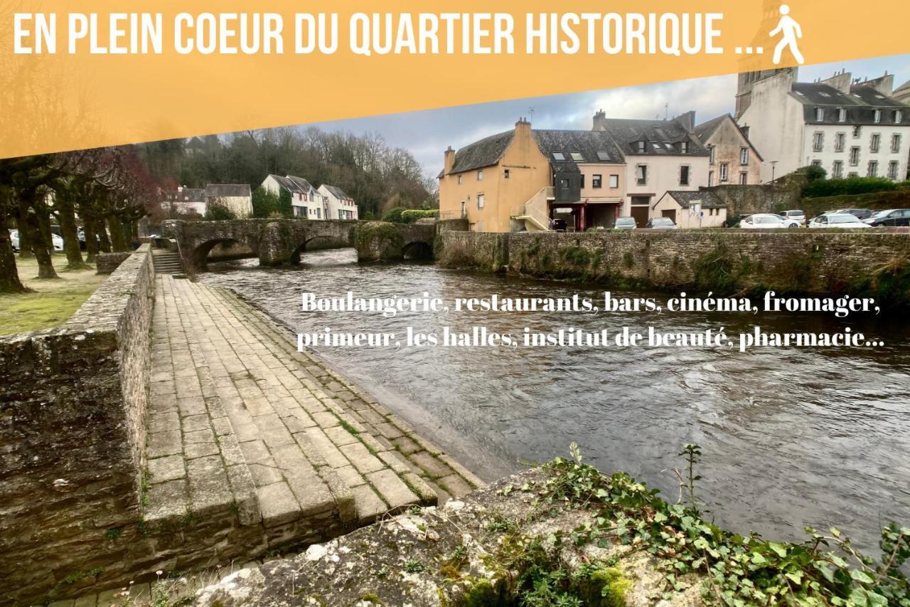 Quimperlé La Maison D'Alphonse, Charmante, Centre Historique 4-6Pers מראה חיצוני תמונה