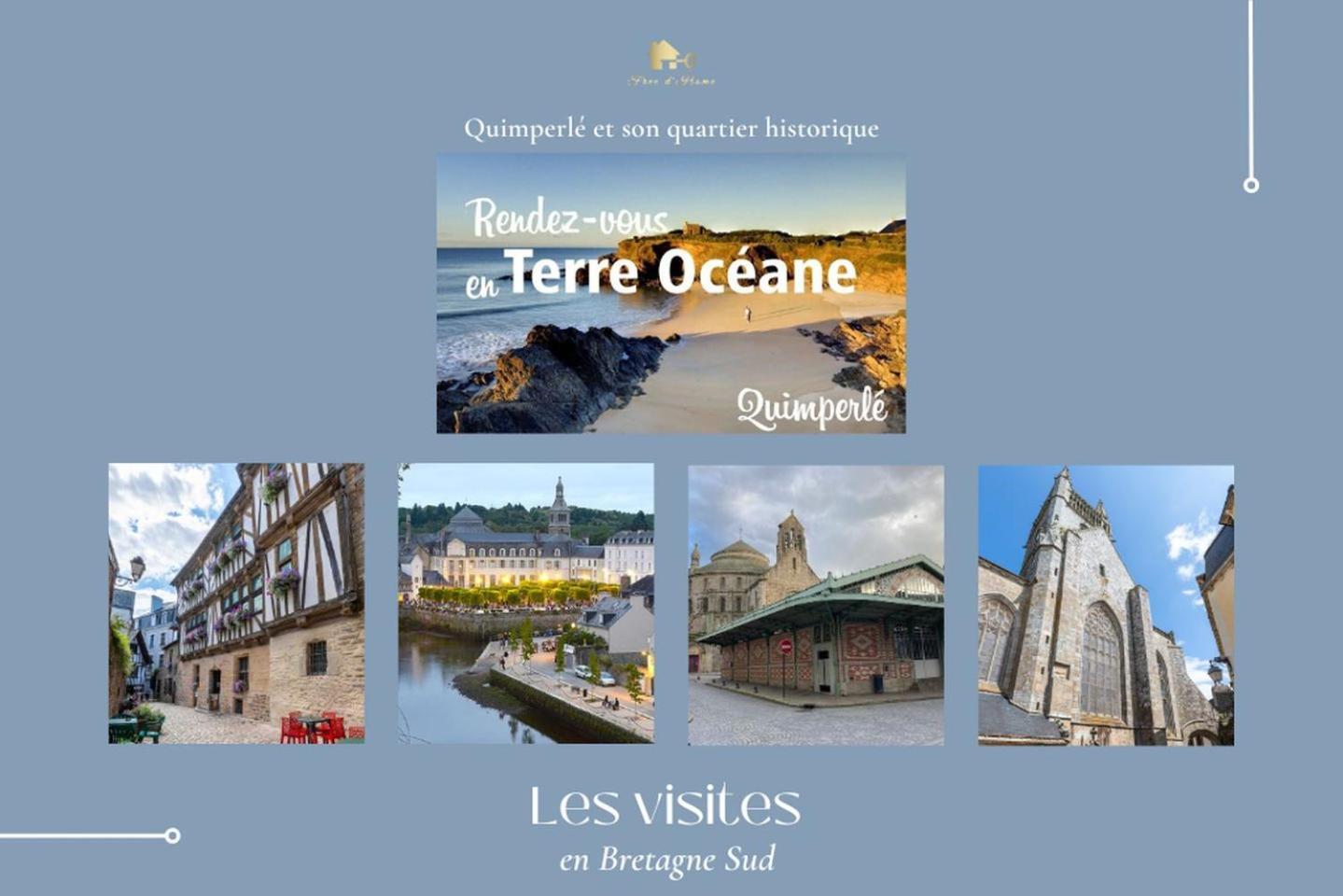 Quimperlé La Maison D'Alphonse, Charmante, Centre Historique 4-6Pers מראה חיצוני תמונה